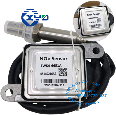 12V de vlakke Sensor van het Vier Naaldenstikstofoxide voor BMW 5WK9 6651A 05149216AB